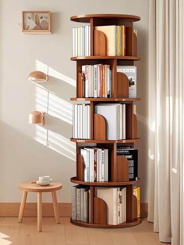 Estante de Livro Giratória 160 * 46cm, Estante Livros com
