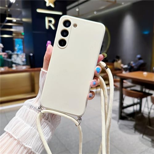 Coque Samsung S8 Plus silicone liquide blanc, finition premium en TPU souple antichoc