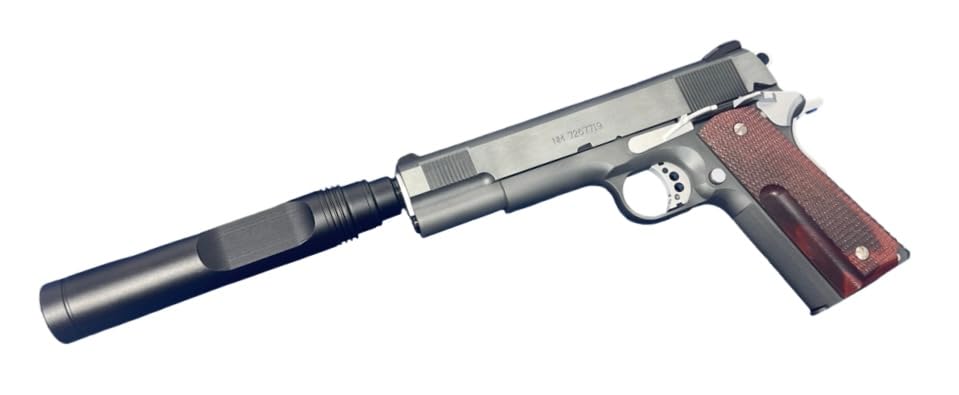 FCW MGS3タイプ 1911 ダミーサプレッサー 正ネジ Amazon | FCW MGS3タイプ 1911 ダミーサプレッサー 正ネジ14mm