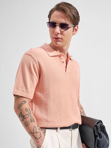 Image of Highlander Men's Polo Tshirt | Flat Knit | Regular Fit | Polo T-Shirt for Man