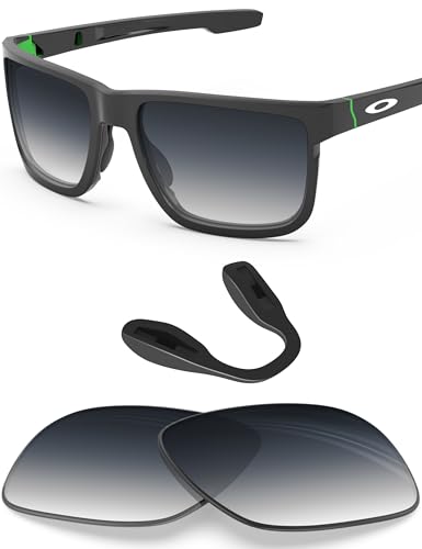 Lentilles Oakley Crossrange OO9361 de rechange BlazerBuck dégradé gris et nez