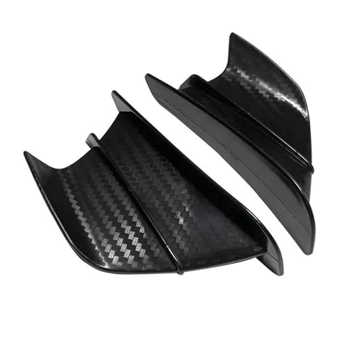 Kit d'ailes aérodynamiques moto haut de gamme aspect carbone mat Er6n Z750