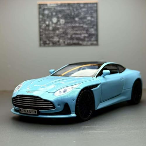 Image of Aston Martin Diecast Car Model - Premium Metal Supercar Toy with Pull-Back Action, Opening Doors & Realistic Detailing | Luxury Scale Model Collectible for Boys, Men & Car Enthusiasts