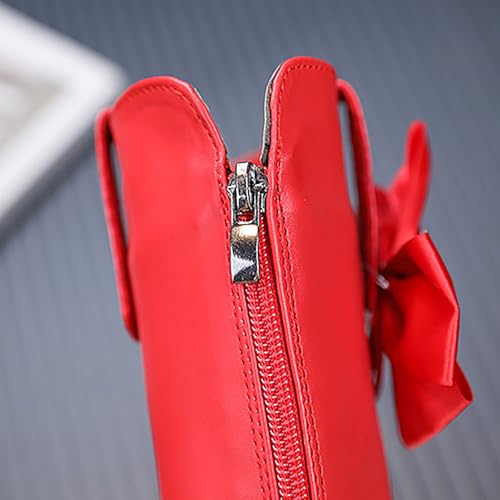 IWIHMIV Girls High Boots Kids Fashion Thick Sole Tall Booties Comfortable Soft Sole Riding Boots with Back Zipper4