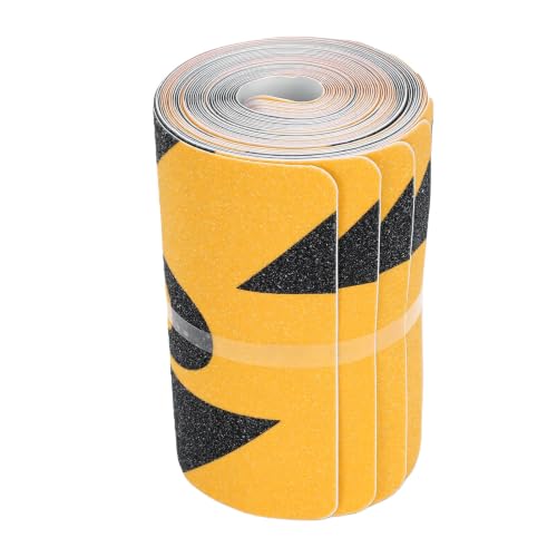 Bandas antideslizantes de PVC abrasivo Fabater, 12 tiras impermeables de 6 x 24 pulgadas