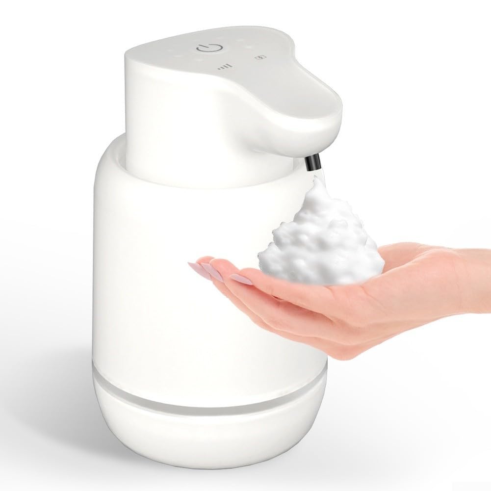 Distributeur automatique de savon 420 ml rechargeable USB pour la maison