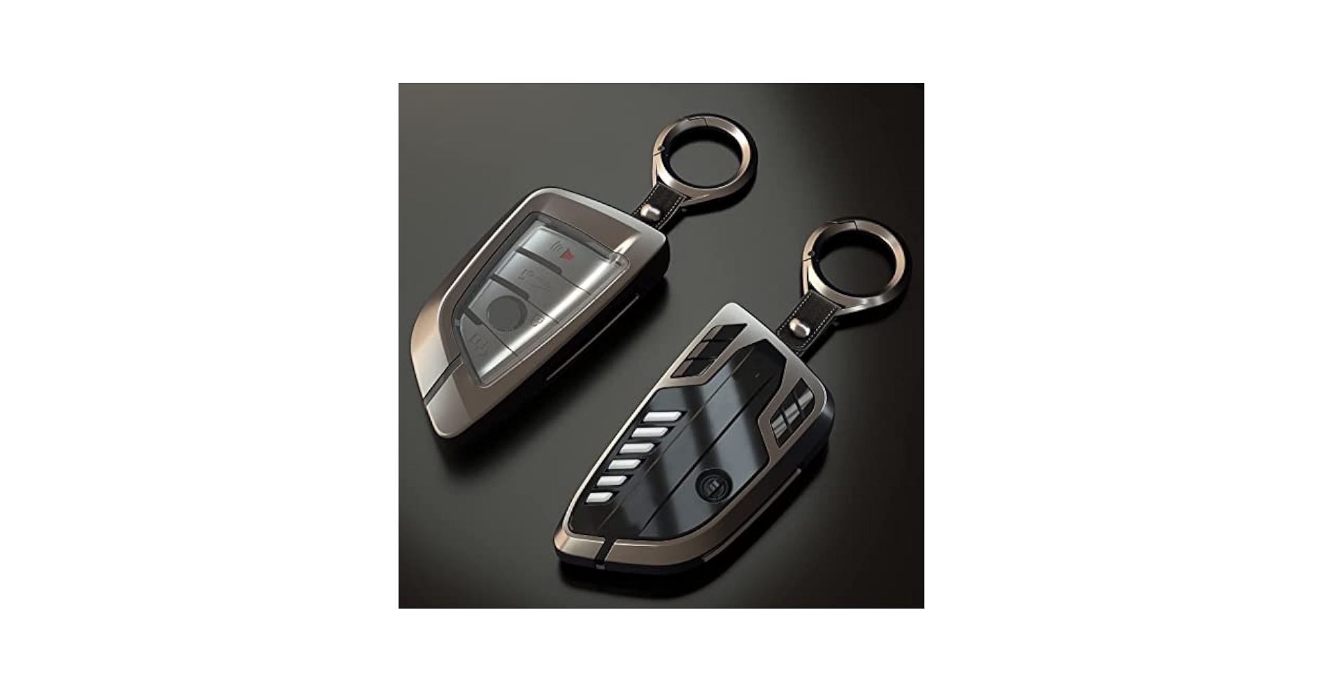 【純正品・新品未開封】BMW M Performance Key Case Amazon.com: Phmnkl Alloy Car Key Case Rings Cover Holder for
