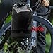 kowaku Bike Bag Holder Bike Front Fork Bag Universal Lightweight Black Cycling Storage Handlebar Bicycle Equipment Accessories, 7L