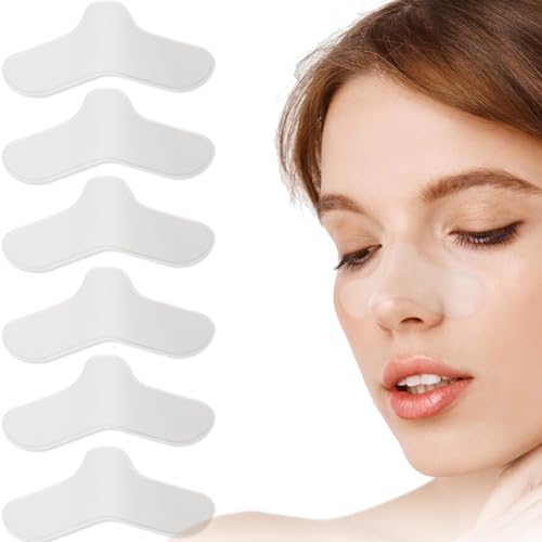 (6-Pack) Calvana CPAP Nose Pads Universal Fit for Most CPAP Masks Enhanced Comfort for Sleep Therapy Reusable Up to 15 Times Reduces Pressure and Skin Irritation Latex & Silicone Free