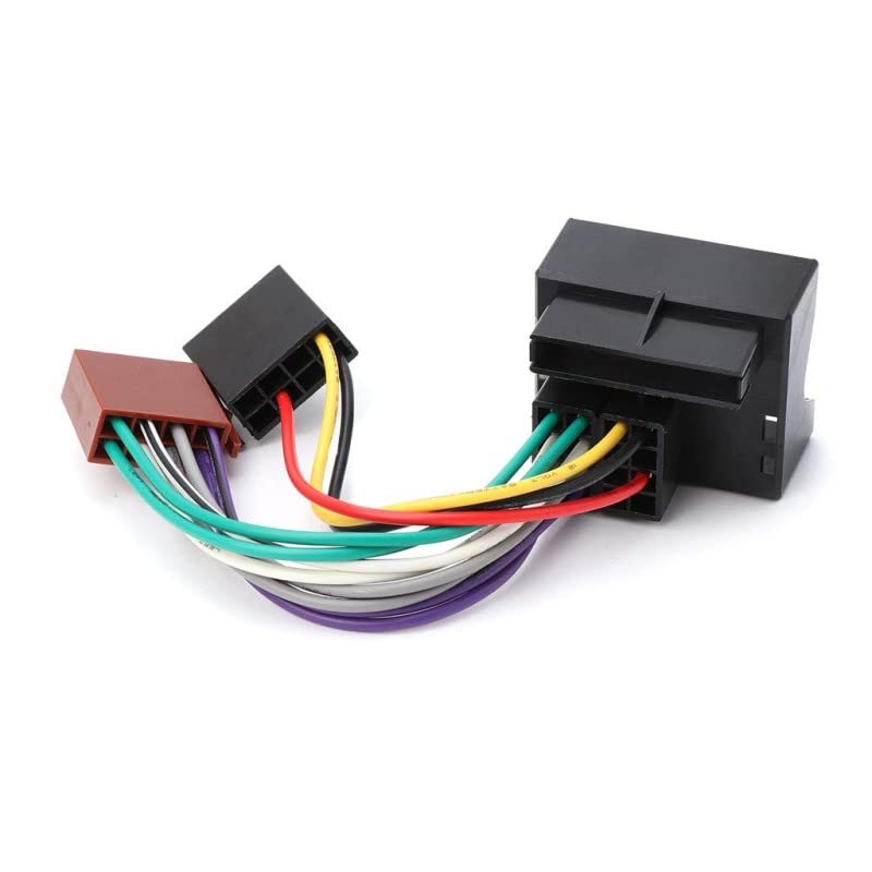 Sound-way - Car stereo ISO Radio Adapter Wiring Harness Connector Lead Loom Cable Plug Adaptor compatible with Citroën Peugeot