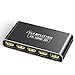 Produktbild HDMI Splitter HDMI Switch Aluminium 4K HDMI Verteiler 1 In 4 Out Unterstütz HDCP, 4K, 1080P, 3D, UHD, HDMI Adapter 1 auf 4 für Xbox, PS4, PS3, Roku, Blu-Ray-Player, HDTV und Apple TV