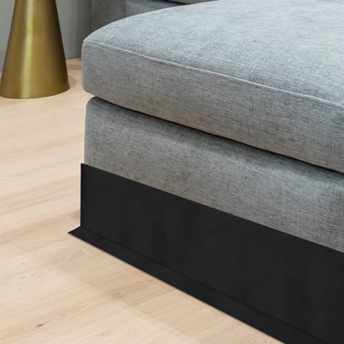 Cabilock Couch Gap Blocker Under Sofa Toy Blocker Adjustable Gap Bumper Under Toy Blocker Barrier for Under Sofa Bed Furniture Bottom Stop Things from Going Under Bed Gaps Filler