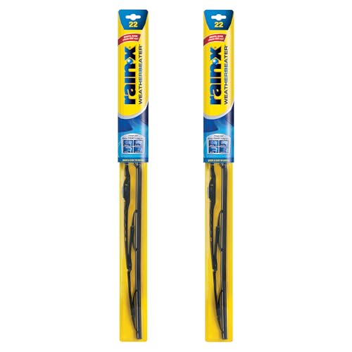 Rain-X 820149 WeatherBeater Wiper Blades, 22' Windshield Wipers (Pack of 2), Automotive Replacement...