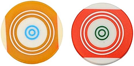 StonKraft Carrom Board Striker Standard Size with Case (Pack of 2) - No Choice of Color/Design - Assorted Colors image 4