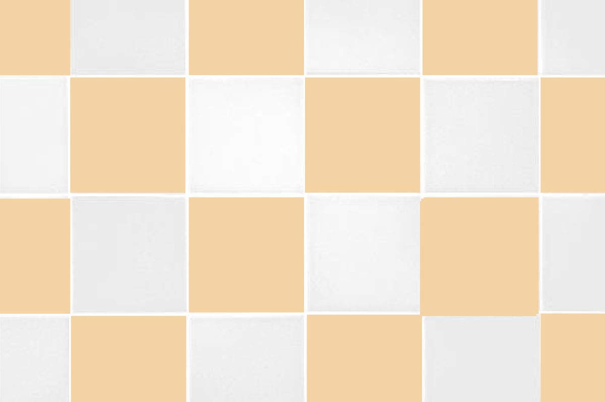 60 Second Makeover Limited Pack of 10 6"x6" Tile Vinyl Transfer Stickers Kitchen Bathroom Decorating