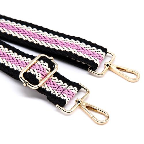 Image of S&loyoe Purse Straps Replacement Crossbody Bag Strap Adjustable Wide Guitar Straps for Handbags 1.5inch