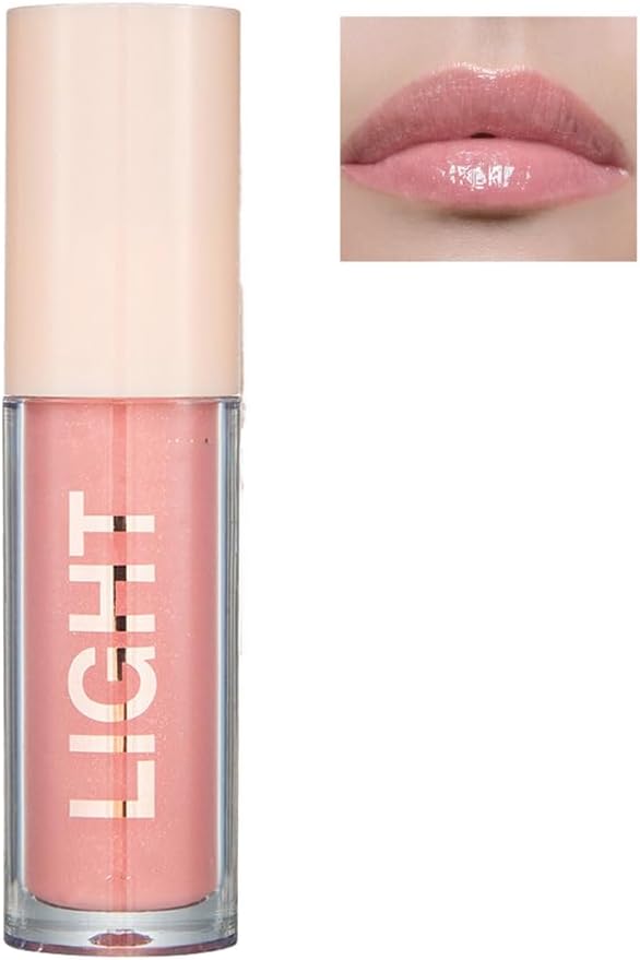 Glitter Liquid Lipstick Set, Hydrating Lip, Long Lasting Tinted Lips Balm Hydrating Lipstick Liquid, Prevents Dry Cracked, High-Shine Transparent Lips Gloss for Dry And Chapped Lips (804)