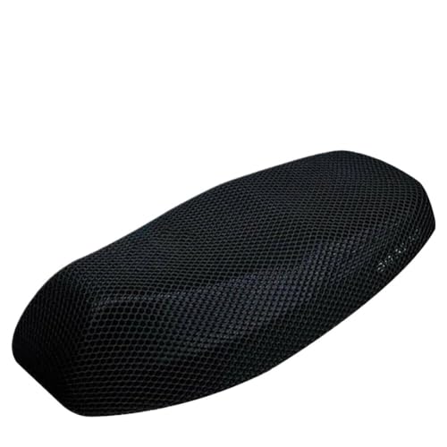 Almohadillas antideslizantes de moto con malla protectora y funda transpirable de sillín