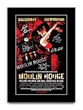 HWC Trading Moulin Rouge! Geschenke Geduckter Poster 