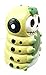 Ebros Furry Bones Inch The Leaf Caterpillar Voodoo Skeleton Monster Sit Up Figurine Furrybones Collection Decor