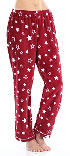 Image of PajamaMania Women's Fleece Long Sleeve Pajama PJ Set