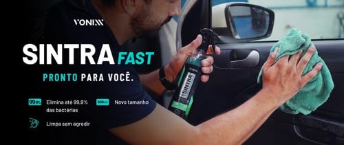 Sintra Fast APC Limpador Multiação + Pincel De Limpeza + Pano Microfibra Js
