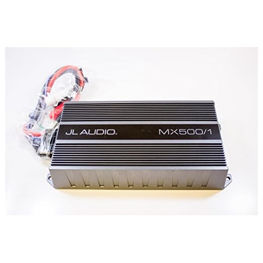Jl audio mx500/1 Amplifier Compact Marine/Powersports 500watt Subwoofer amp 1-Channel