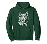 Australian Cattle Dog Hund Hunde Hundeportrait Pullover Hoodie