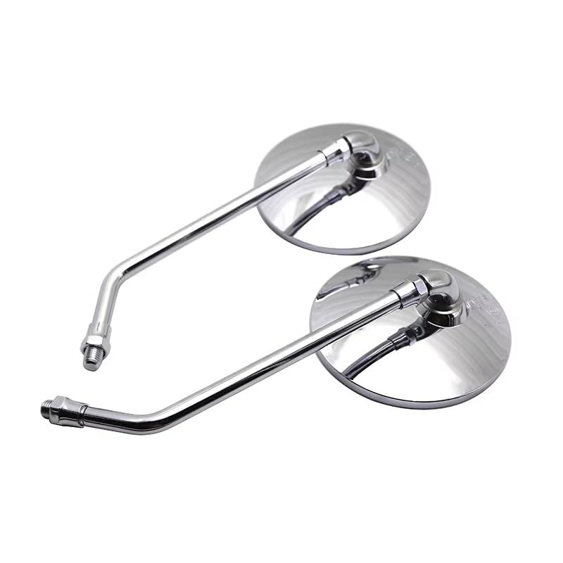 Retrovisores para Kawasaki Vulcan S 650 en negro y cromado de 8 y 10mm