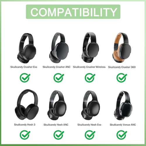 Coussinets Skullcandy Crusher usés ? Réparez votre casque avec ces mousses blanches