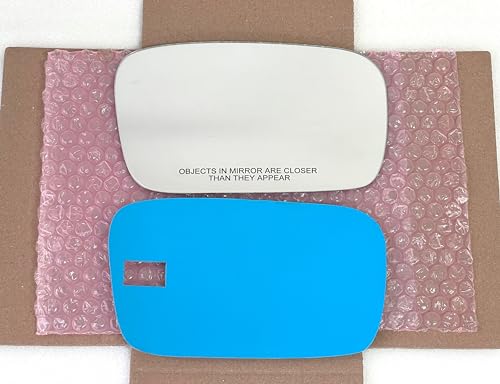 New Replacement Non-Blue Mirror Glass with Full Size Adhesive for 2004-2006 Acura TL Passenger Side View Right RH