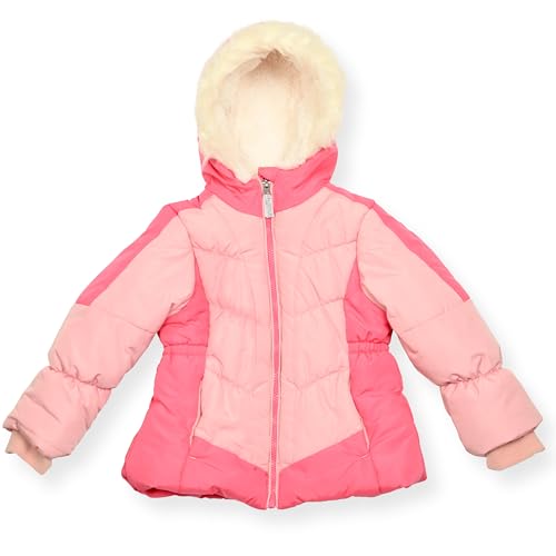 image for Arctic Quest Little Girls Bib Snow Pants and Ski Jacket Water-Resistan