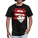 Anonymous Mask Slogan Men's T-Shirt by Spreadshirt, XL, black