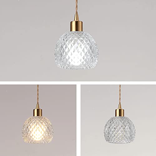 Boule de verre postmoderne suspension décorative simple Earth E27 - 6