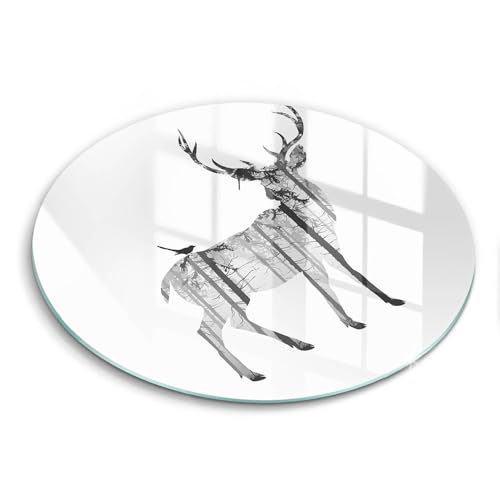 Planche à découper induction 30cm Wallfluent accessoire de cuisine forêt