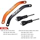 Pro Cakne Motorrad-Heckgriff, Aluminium, Ersatz-Haltegriff, Haltegriffe, kompatibel mit 2016–2019 125 250/300/450/500 SX SXF XC XC-F XCW EXC F-Look Fit Ment-orange