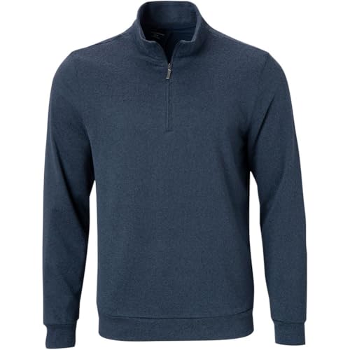 Greg Norman Men's Lined Golf Wind Sweater Navy Xl