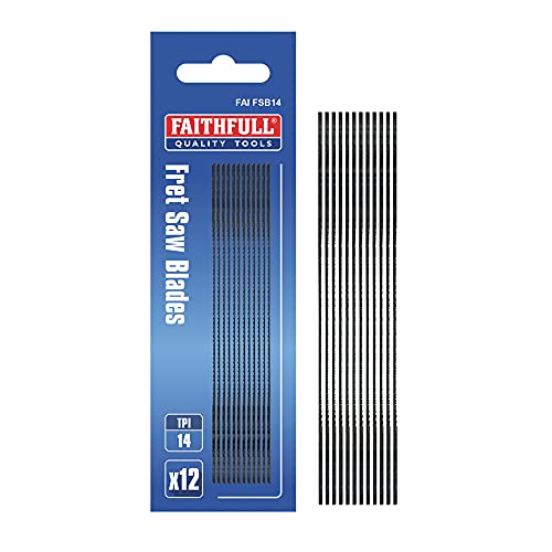 Lames de scie à découper 14 Tpi Faithfull pour découpe précise - 2