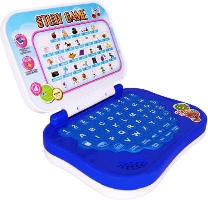 KMC KIDOZ Educational Toys Laptop for Kids Learning Machine (Multicolor)