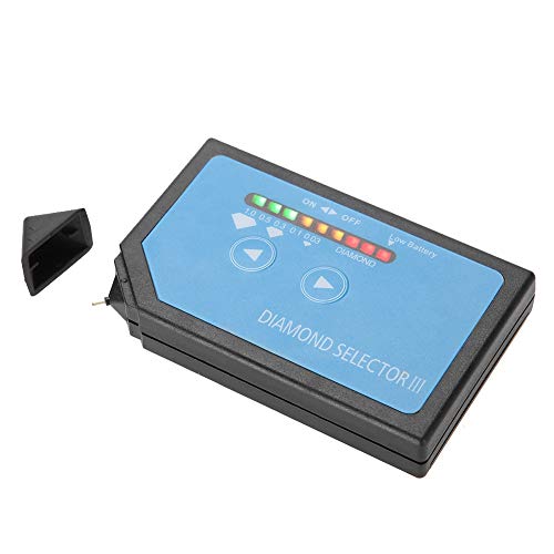 Diamant Tester Mit LED Anzeige, Metallalarm, Praktisches Tragbares Schmucktestwerkzeug Diamond Selector Diamanttester Für Anfänger Und Experten