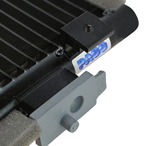 Image of TRQ A /C Condenser and Receiver Drier Assembly Compatible with 2009-2013 Subaru Forester 2008-2016 Impreza 2013-2015 XV Crosstrek 2016-2017 Crosstrek 2015-2019 WRX