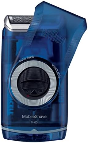Braun M-60b Men’s Trimmer Blue Electric Shaver