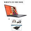 Dell 2021 Newest Inspiron 15 5000 Business Laptop, 15.6" FHD LED Touchscreen, AMD Ryzen 5 5500U, Wi-Fi 6, Webcam, Type-C, Backlit Keyboard, Fingerprint（16GB RAM | 512GB PCIe SSD