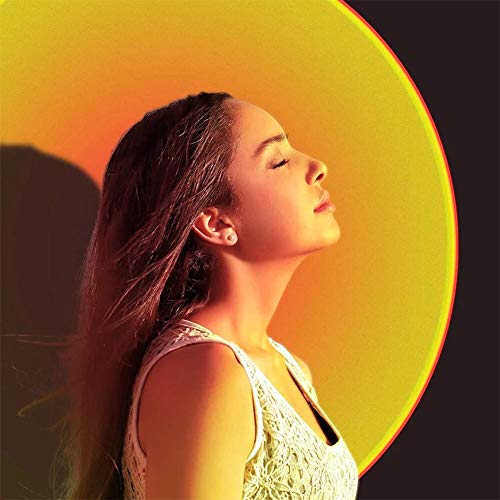 Image of YouOKLight Sunset Lamp, Projector Sun Light 10W LED Projection Night Light 180 Degree Rotation Romantic Rainbow Light USB Charging for Photography Party Home Living Room Bedroom Decor, Sun
