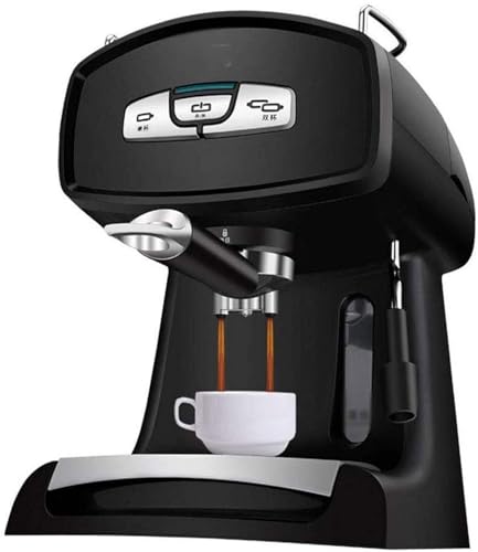 Cafetera Italiana semiautomática de 15 Bares, Vapor y Goteo, para Uso doméstico Comercial, fácil Limpiar, Capacidad 1, 5 l.