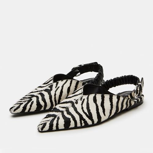 Ballet Flats for Women, Stylish Slingback Design with Pointed Toe for Comfortable and Elegant All-Day Wear2