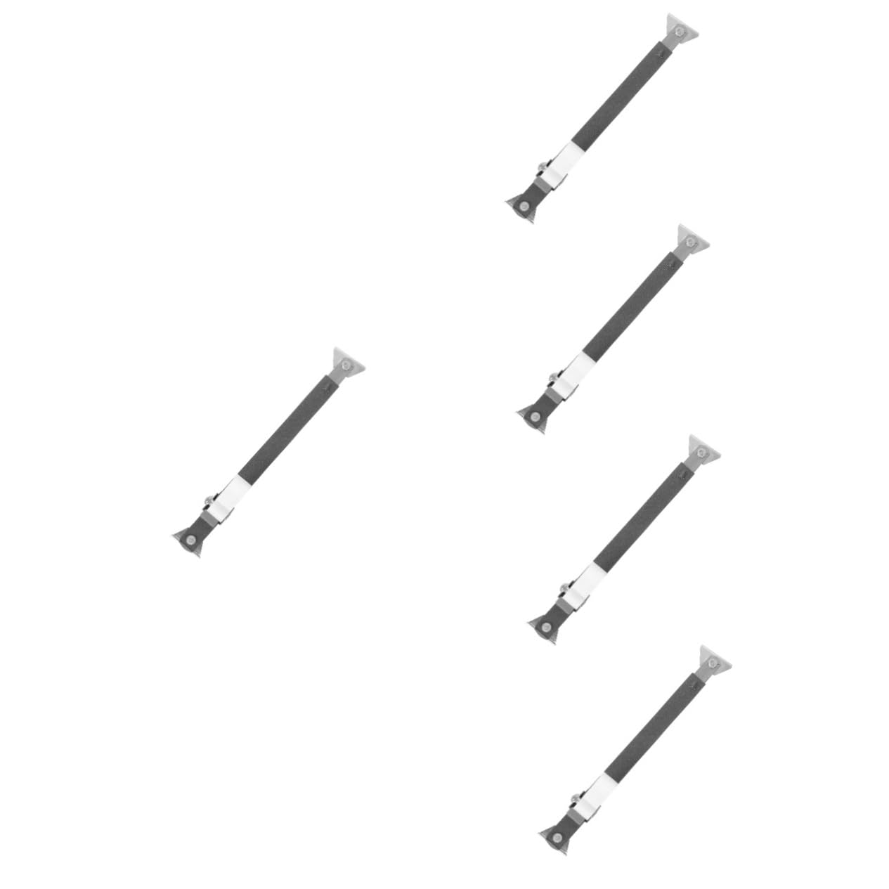 MAGICLULU 5 Stück Fenstersicherungsstange Verstellbare Schiebe Fenstersicherung für Türen und Einbruchschutz für Verschiedene und Türtypen