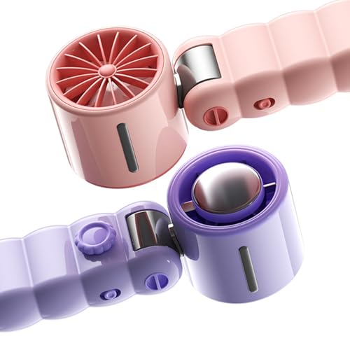 Ventilador de mano potente con 199 velocidades y batería de 4500mAh para viaje 5