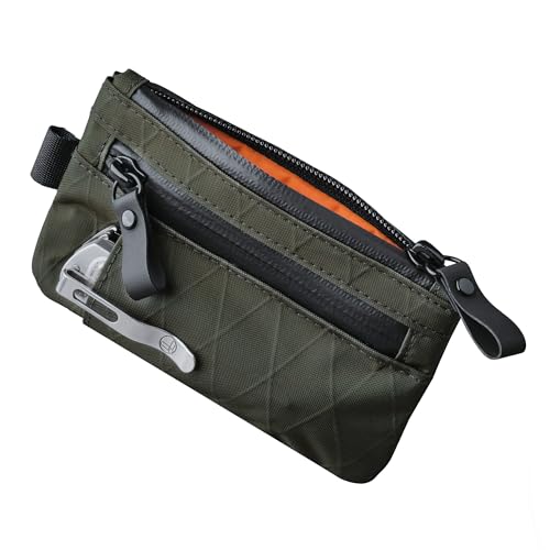 ALPAKA Zip Pouch Pro & HUB Tactical Clip - RFID Blocking, ID Card Holder