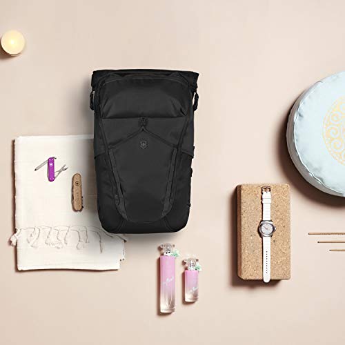 Victorinox Altmont Active Deluxe Rolltop Laptop Backpack, Black, 18.9-inch